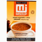 Free & Easy Mixed Veg Miso Soup 4x15g